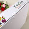 Βιοδιασπάσιμο άσπρο ζαρωμένο κιβώτιο δίσκων 3x4 χωριστό για τη συσκευασία φρούτων