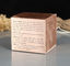 C1S εγγράφου πτυσσόμενη συσκευασία μασκών φύλλων αλουμινίου κουτιών από χαρτόνι χρυσή