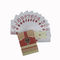 SGS καρτών πόκερ 0.32mm πλαστικές κάρτες παιχνιδιού λογότυπων συνήθειας
