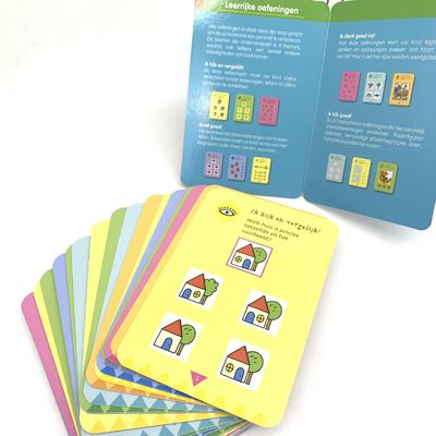 300gsm εκπαίδευση παιδιών ντυμένου εγγράφου ανακυκλώσιμο ματ καρτών που τελειώνουν που παίζει