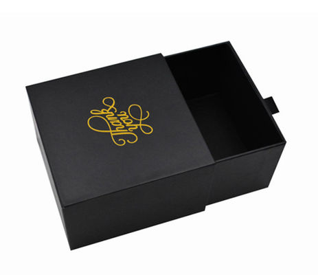 Ματ τοποθετημένο σε στρώματα χρυσό φύλλο αλουμινίου που σφραγίζει το άκαμπτο κιβώτιο συρταριών εγγράφου χαρτονιού για Jewelries