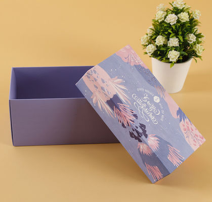 Άκαμπτα καπάκι κουτιών από χαρτόνι 400gsm ελεφαντόδοντου PMS και κατώτατο κιβώτιο