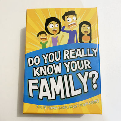 200 θέματα των καρτών 2,5 ' *3.5 παιχνιδιών εγγράφου χαρτονιού οικογενειακών καρτών»