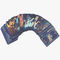 Ανακυκλώσιμες κάρτες Tarot ντυμένου εγγράφου 400gsm 70x120mm 78 ματ καρτών που τελειώνουν