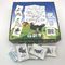 Τυπωμένα παιχνίδια καρτών εγγράφου χαρτονιού συνήθειας CMYK με τον πλαστικό δίσκο
