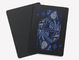 CMYK που τυπώνει τις μπλε και μαύρες πλαστικές κάρτες πόκερ αδιάβροχες