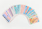 κάρτες 70x120mm Tarot ντυμένου εγγράφου 78pcs 350gsm