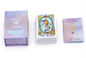 400gsm κάρτες Tarot ντυμένου εγγράφου 78 κάρτες της Oracle με το μαγνητικό κιβώτιο